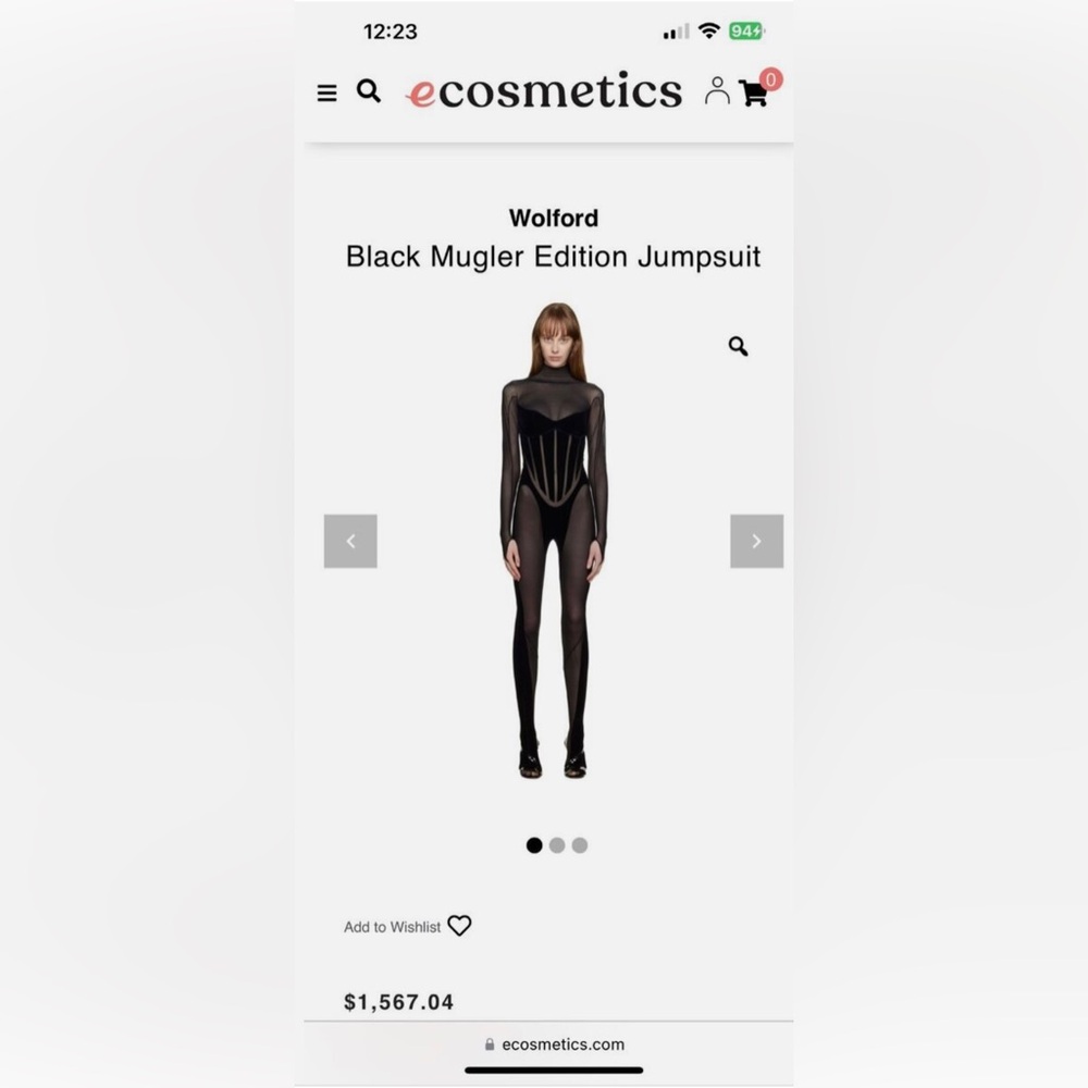 Mugler Jumpsuit